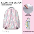 thumbnail image 5 of Compact Small Backpack for Travel School and Work Lightweight Summer Use with Pineapple and Tropical Fruit Print, 5 of 6