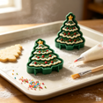 thumbnail image 4 of Christmas Mini Pie Molds, Festive Holiday Baking Tool Set with Press Design for Making Delicious Seasonal Pastries and Tarts (Christmas Tree), 4 of 6