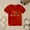 Red, variant on Cute Summer Short Sleeve Top for Girls Adorable Sailor Collar Tee for Big Sisters Casual Wear for 1-13 Years Old