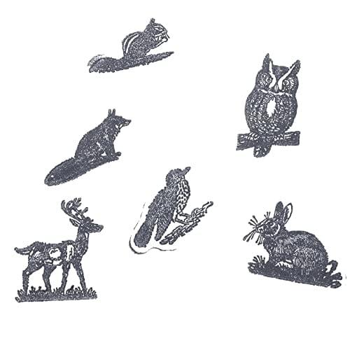 Woodland Animals Wood Stamp Set by Recollectionsâ„¢