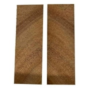 African Mahogany/Khaya Crosscut Wood Knife Blanks/Knife Scales Bookmatched 5"x1-1/2"x3/8" - Elevate Your Craftsmanship with Exotic Wood Knife Blanks