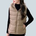 thumbnail image 1 of LOVZFMLL Vestes pour Femmes Coton Veste Courte pour Femmes Style Mode à Capuche Polyvalente, 1 of 9