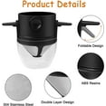 thumbnail image 4 of Large Capacity Coffee Filter Storage Holder Holds 100 Coffee Filters, Paper Towel Holder Coffee Filter Holder, Professional Coffeeshops, Dust and Moisture Resistant, 4 of 5