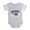 Heather Gray, variant on CafePress - Krampus - Cute Infant Baby Football Bodysuit