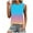 Womens Clothing Sky Blue, variant on Womens Tank Tops Eyelet Loose Casual Summer Tops Crew Neck Basic Sleeveless Shirts Trendy 2026 Ombre Tie Dye Shirts