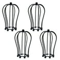 thumbnail image 1 of DYstyle Vintage Bulb Guard Lamp Cage Black Hanging Pendant Light Fixture Metal Wire Cage, 1 of 4