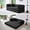Black, variant on 79'' Boneless Convertible Sofa Bed, Foldable Sleeper Couch with Corduroy for Living Room Apartment, Orange