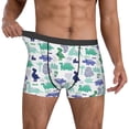 thumbnail image 2 of Cauagu Dinosaur Print Boxer Briefs for Men,Comfortable Breathable Men's Underwear Moisture Wicking Underpants -Large, 2 of 8