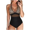 thumbnail image 2 of Sakmal Yellow Women Bathing Suits One Piece Swimsuits Cutout High Cut Swimsuit for Women 2024, 2 of 8