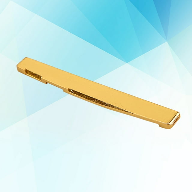 unbranded De Guitarra De Latón Dorado Para Guitarra Acústica Mejora Tono Y Sustain