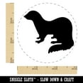 thumbnail image 2 of Ferret Solid Self-Inking Rubber Stamp Ink Stamper - Fuchsia Ink - Small 3/4 Inch, 2 of 7