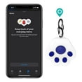thumbnail image 2 of Protective Case Compatible for Airtag/AirTags Silicone Protective Cover Cartoon Cat Paw Drop-proof Waterproof Case Pink, 2 of 9