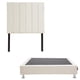 thumbnail image 1 of Box Base Cama Individual + Cabecera Argos Beige, 1 of 7
