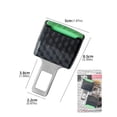 thumbnail image 4 of Convertidor Extensor Clip para Seguridad Ajustable Hebilla Bloqueo Asiento Coche 2 Uds., 4 of 6