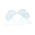 thumbnail image 4 of 2 Sujetalibros con Forma de Hoja de Ginkgo, Soportes Decorativos para Libros, Regalo para Amantes de Las , Antideslizantes, Huecos, Sujetalibro, 4 of 8