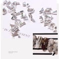thumbnail image 4 of Xihbxyly Arte de Uñas con Letras Doradas, 26 Elegantes Colgantes de Letras, Brocas de Fácil Aplicación, Decoración Versátil para El Hogar y Accesorios, Perfecto para Los Amantes Del Arte de Uñas, Jue, 4 of 4