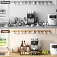 thumbnail image 7 of Coffee Station Organizer with K Cup Holder, 28 Pod Capacity,3-Tier Syrup Rack with Coffee Pod Holder Drawer, Coffee Bar organizer Countertop for Accessories,Rustic Brown, 7 of 7