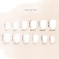 thumbnail image 2 of Halloween Press on Fake Nails,24 PCS Black Ombre Almond Shape False Nails,Full Cover Wearable Nail Art Stickers with Jelly Glue & Rolling Stick, for Women Holiday Party Cosplay Use, 2 of 5