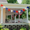 thumbnail image 6 of JoyMoreHome Red Blue White/Silver Star Garland Triangle Pennant Banner Kit ,Fourth of July USA America Independent Day Celebration Decor Party Hanging Decoration for Birthday/Wedding/Home, 6 of 6