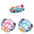 thumbnail image 1 of WUSUOWEI 3PCS Inflatable Car Shape Pool Float,Float Ring,Leg Openings Design Swimming Float Seat,Car Boat,Pool Floats with Steering Wheel and Backrest,Cute Car Pool Toys,Water Support for Party, 1 of 1