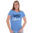 thumbnail image 3 of Embrace Differences Autism Awareness Women's T Shirt Ladies Tee Brisco Brands M, 3 of 6