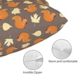 thumbnail image 3 of Kdxio Cotton Pillow Cases Pillowcases,Soft and Breathable Bedroom Pillow Cases-Squirrel And Maple Leaves, 3 of 8