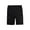 Black, variant on LittleSpring Boys Cargo Shorts 5T Twill Uniform Shorts with Elastic Waist Casual Solid Blue