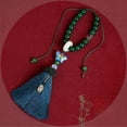 thumbnail image 4 of Chinese Style Car Pendant Tassel Hanging Ornament Rearview Mirror Amulet Decoration for Interior Feng Shui Gift, 4 of 6