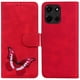 thumbnail image 1 of For Motorola Moto G 5G (2025) Stand Case PU Leather Phone Cover Butterfly Printed - Green, 1 of 5