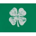 thumbnail image 4 of Old Glory Toddler St. Patricks Day Distressed Shamrock Long Sleeve Graphic Hoodie, 4 of 6