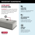 thumbnail image 3 of Delta 95B9031-32S-GS Rivet 32" Undermount Single Basin Stainless Steel Kitchen Sink - PVD, 3 of 7