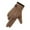 Coffee, variant on Men's Winter Plush Lined Touchscreen Gloves, Thickened Windproof Cold Proof Outdoor Gloves, Thermal Insulated Work Gloves with Smartphone Compatibility Black