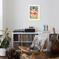 thumbnail image 2 of Art.com Love to Travel II Art Print by Karen Fields, White Frame Wall Art, 21" x 29", 2 of 4