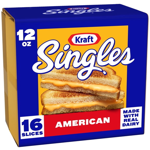 Kraft Singles American Slices, 16 Count Pack