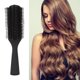 thumbnail image 5 of Cepillo Para Desenredar, Cepillo Para El Cabello Operación Simple 9 Filas Para El Hogar Para Peluquería Mgaxyff Styling Hair Brush, 5 of 8