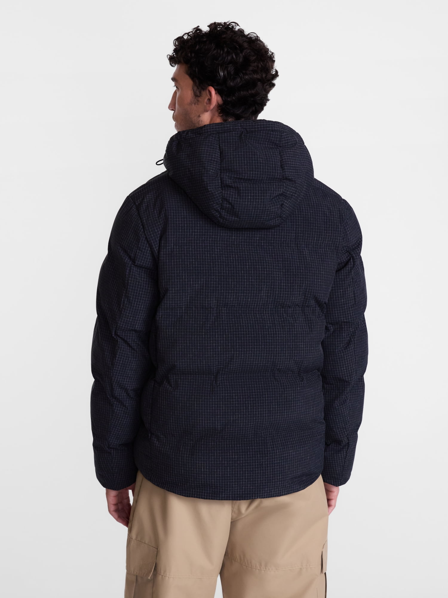 Ozark Trail Men's and Big Men's Ripstop Puffer Jacket, Sizes S-3XL