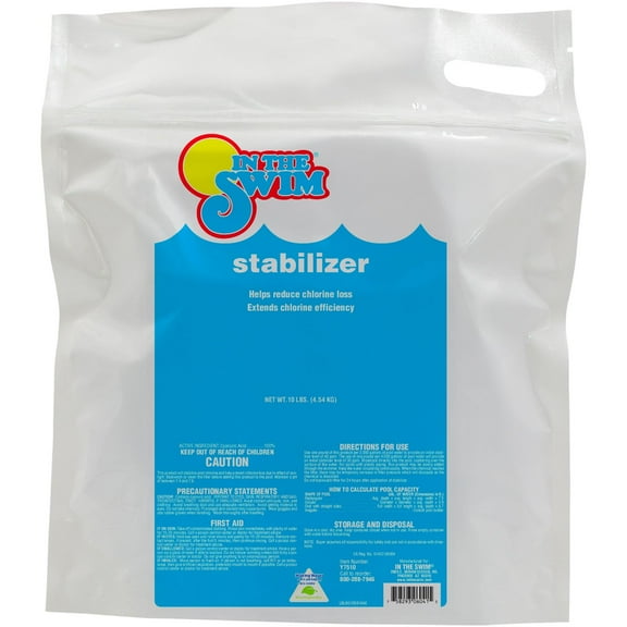 In The Swim Pool Chlorine Stabilizer and Conditioner 10 Pound Bag