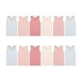 thumbnail image 2 of Buyless Fashion Girls Tank Tops - Sleeveless Cami Tanks Cotton Undershirts for Dance Gymnastics, Kids & Toddler Size (12 Pack) 7-8, 2 of 7