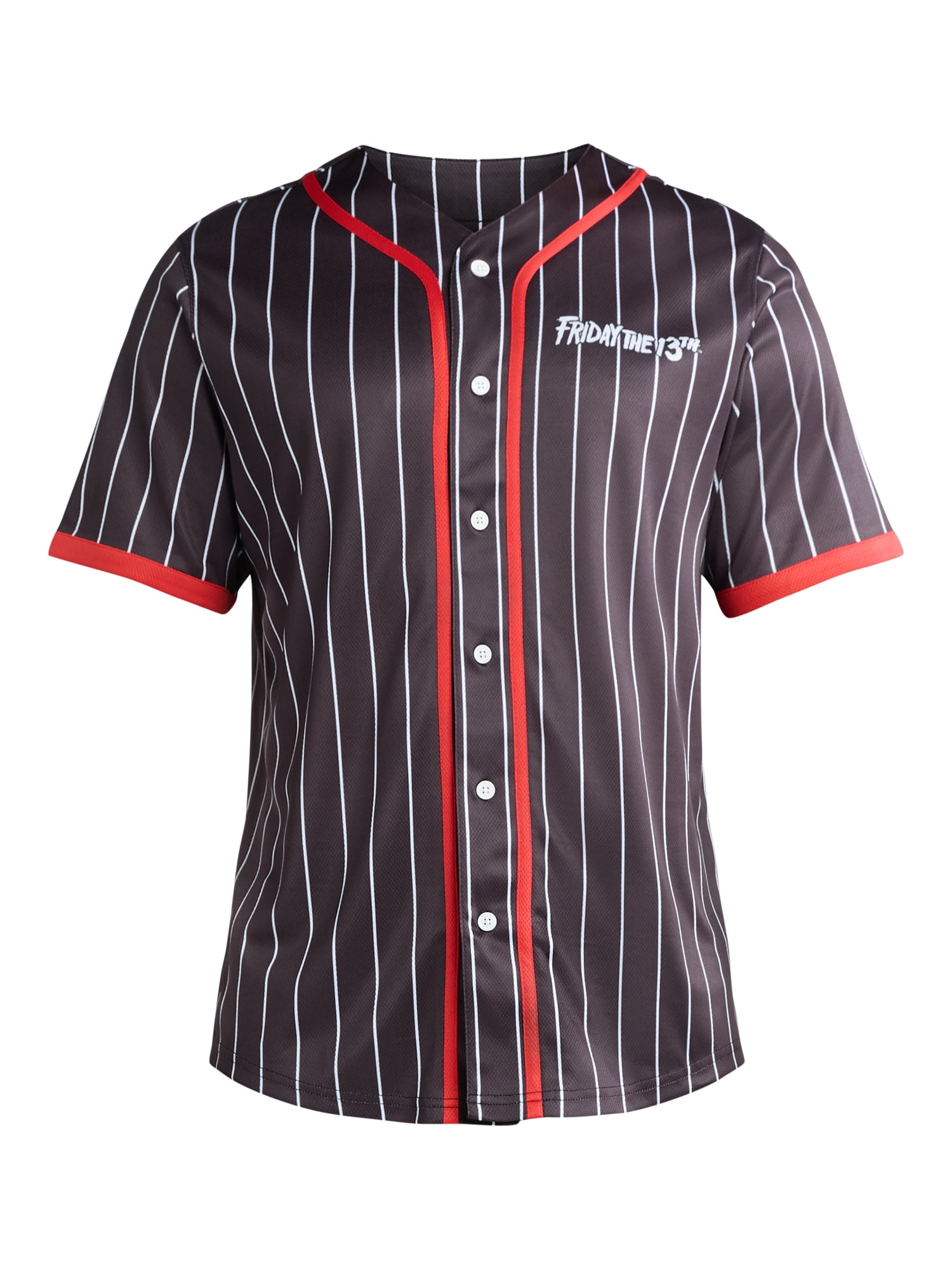 Friday the 13th Men's and Big Men's Graphic Baseball Jersey, Sizes XS-3XL