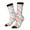 2 Black-1, variant on Donuts and Coffee Print Adult Socks for Men & Women,Calf Socks, Ankle Socks,Boots Socks,Breathable Casual Sock,Unisex Crew Socks