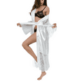 thumbnail image 1 of Faithtur Female Sleepwear Dress Ladies Long Bathrobe Night Gown Robe, 1 of 3