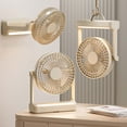 thumbnail image 7 of XGFHYJEH Small Desk Fan Portable Quiet Personal Fan Home Office Dorm Travel USB Powered Lightweight Low Noise Mini Cooling Fan Bedroom Camping Use, 7 of 7