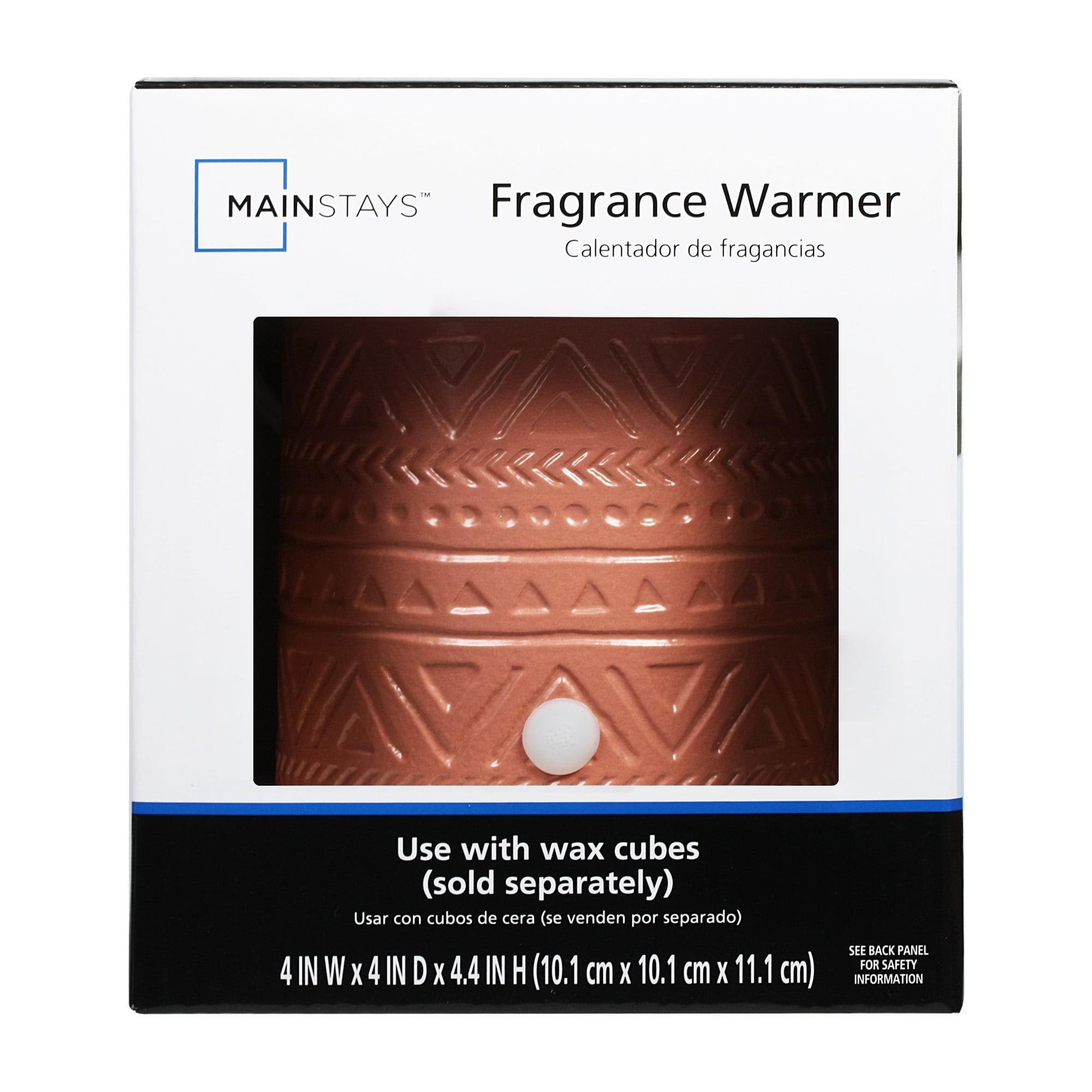 Mainstays Electric Terracotta Ceramic Wax Warmer, Single Pack