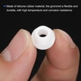 thumbnail image 4 of 10Pcs Snap Rubber Grommet Plug Mount Dia 8mm ID 5.5mm Seal Anti-Scratch for Electrical Box Cable White, 4 of 6