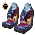 thumbnail image 3 of Uorisanigo Car Seat Covers for Front Seats Only, American Flag Eagle Automotive Seat Covers for Auto Truck Van SUV, Car Accessories for Women Men, Set of 2 Front Seats Cover, 3 of 7