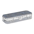 thumbnail image 2 of Plastic Pencil Box Large Capacity Pencil Boxes Clear Boxes with Snap-Tight Lid Stylish Office Supplies Storage Organizer Box Twinkling Stars and Constellations, 2 of 7