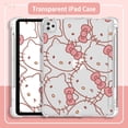thumbnail image 2 of Funda de silicona Hello Kitty a prueba de golpes para Apple iPad Pro 11 12,9 2018 2021, Funda trasera transparente Flexible con dibujos animados, 2 of 5