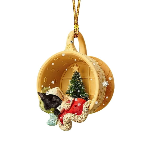 Zmeidao Personalized Dog Ornament, Dog Hanging Ornaments for Christmas Tree, Dogs Pet Decorations, Gifts for Dog Lovers, Christmas Thanksgiving Holiday Party Favors