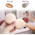 thumbnail image 2 of Puff, 5 piezas Lavable Fluffy Puff Spon Round Wet Dry, 2 of 3