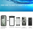 thumbnail image 2 of iPhone 14 Pro Waterproof Case, Dteck Full Body Heavy Duty Protection Full Sealed Cover Shockproof Dustproof Built-in Clear Screen Protector Rugged Case for iPhone 14 Pro 6.1 inch 2022, Red, 2 of 11